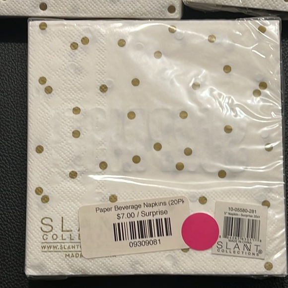 9 Packages of “Surprise” Napkins - Picture 4 of 4